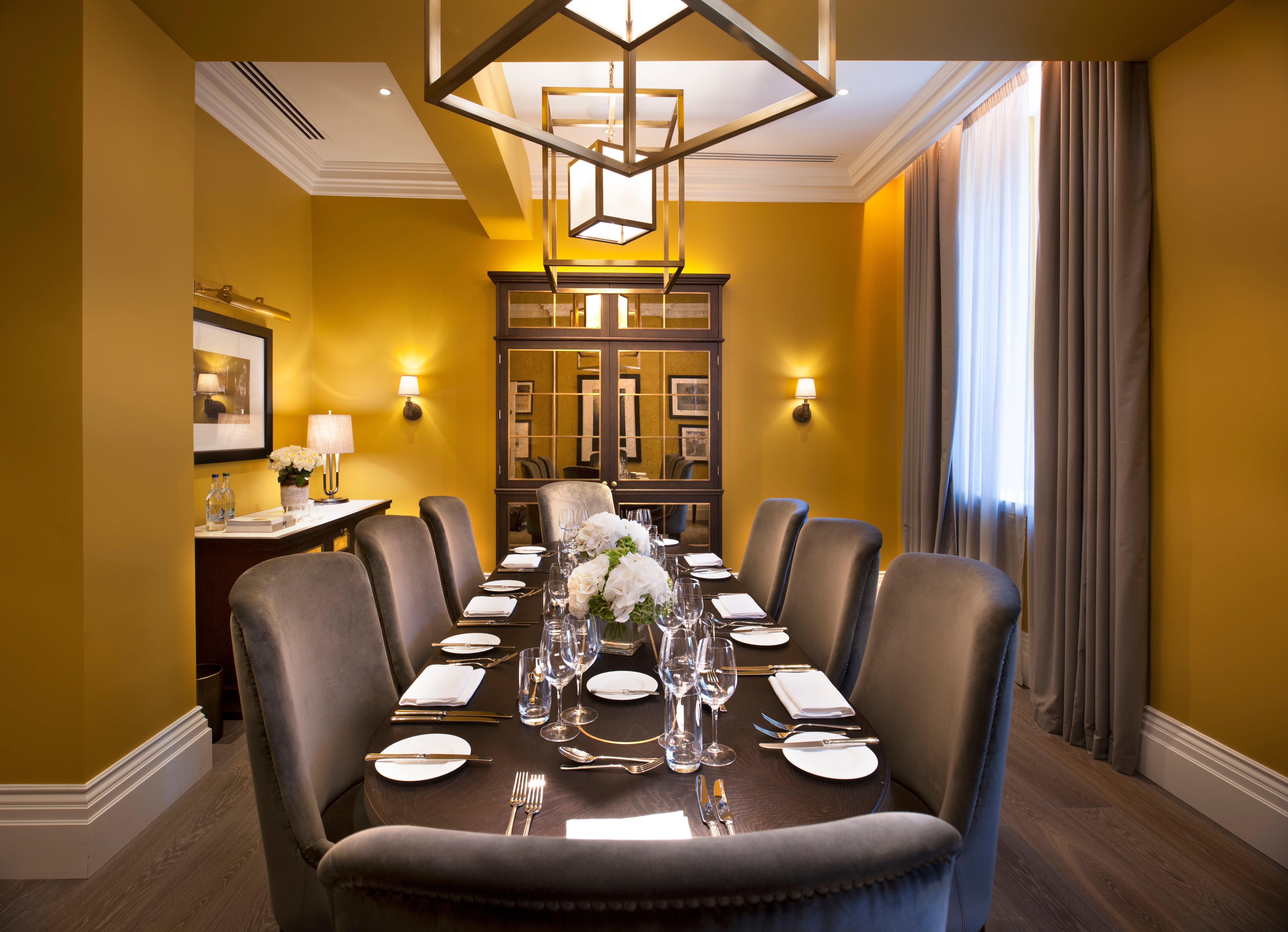 Hotel Kimpton - Fitzroy London By Ihg Esterno foto The private dining room at the restaurant